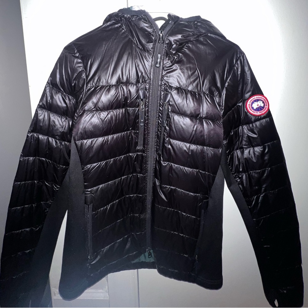 Canada Goose Black HyBridge Lite Puffer Jacket